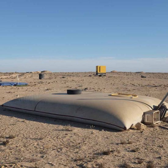 Drinking Water Storage System in the Desert of Western Sahara